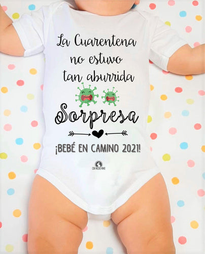 Body personalizado Cuarentena - Con Mucho Mimo