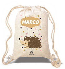 Cargar imagen en el visor de la galería, Saco/Mochila infantil Tipo Lino - Con Mucho Mimo