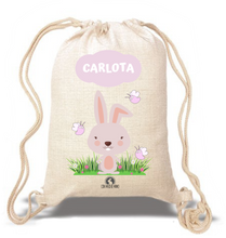 Cargar imagen en el visor de la galería, Saco/Mochila infantil Tipo Lino - Con Mucho Mimo